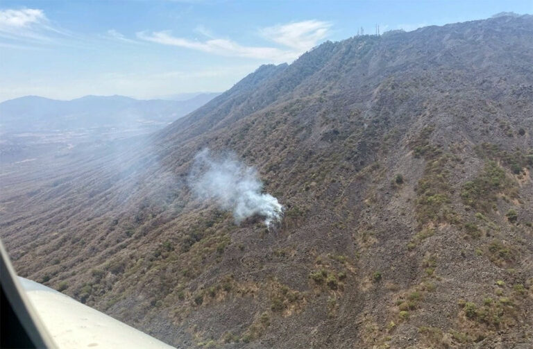 Reportan trece incendios forestales activos en Chiapas