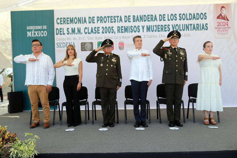 Servicio Militar fortalece la formación de los jóvenes: Rutilio Escandón