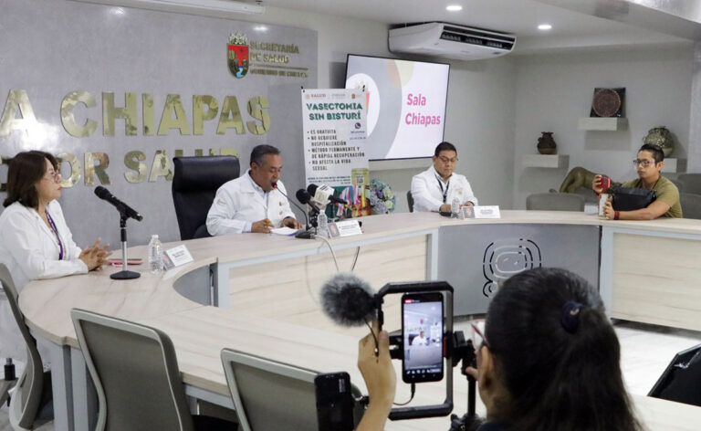 Anuncia Secretaría de Salud la Jornada de Vasectomía sin Bisturí