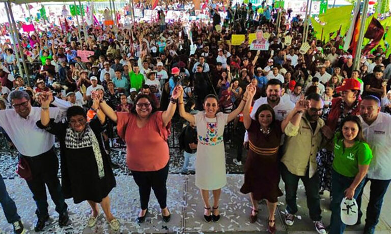 Claudia Sheinbaum dice no al voto cruzado y llama a votar por la continuidad de la 4T
