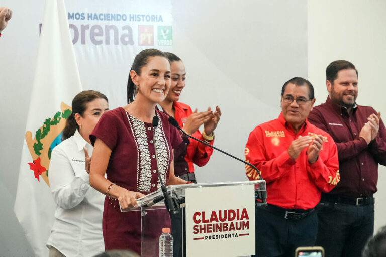 Salgamos a votar todos libremente: Claudia Sheinbaum