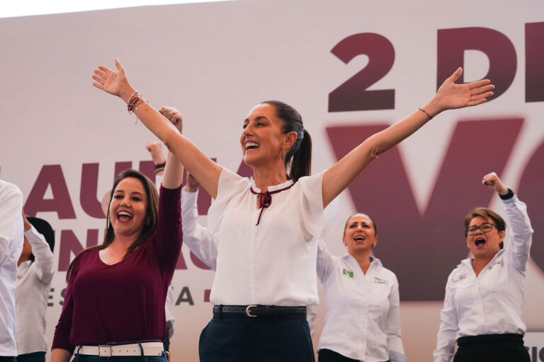 Vamos a transformar el miedo en esperanza y la inseguridad en paz: Claudia Sheinbaum