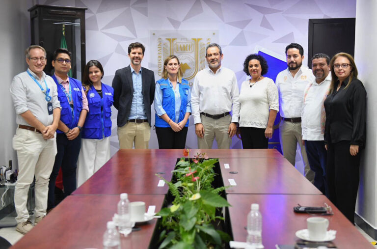Implementarán UNACH y ACNUR acciones de investigación, docencia y asistencia técnica