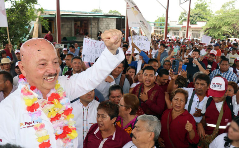 Gracias a la confianza del pueblo, desde el Senado vamos a construir el segundo piso de la 4T: Pepe Cruz