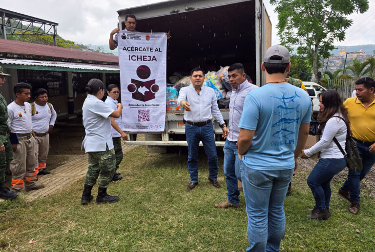 Icheja se solidariza con familias desplazadas del ejido de Tila