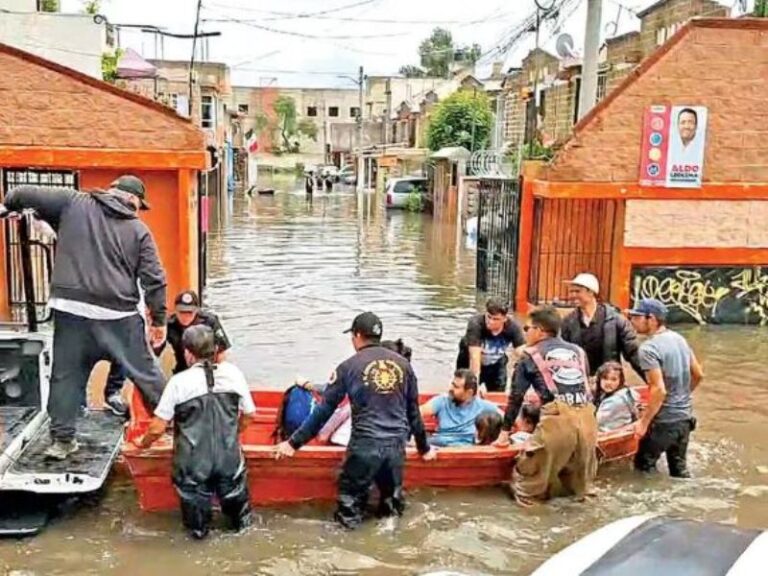 Les pegan lluvias… y aún vienen más