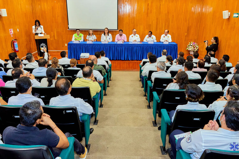 Sinergia entre PC Chiapas e IMSS-Bienestar para contar con hospitales seguros y resilientes