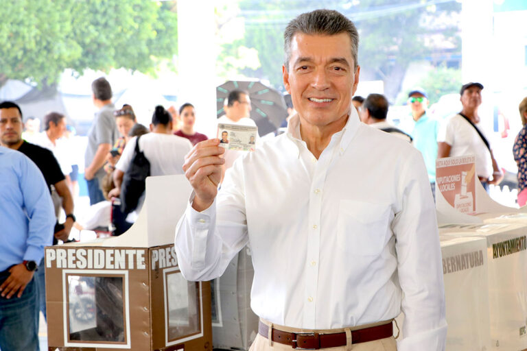 Rutilio Escandón reconoce trabajo del INE e IEPC en el proceso electoral 2024