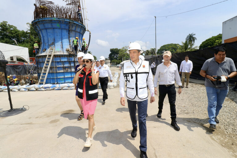 Obra del Paso a Desnivel San Juan, en Tapachula, será entregada en tiempo y forma: Rutilio Escandón