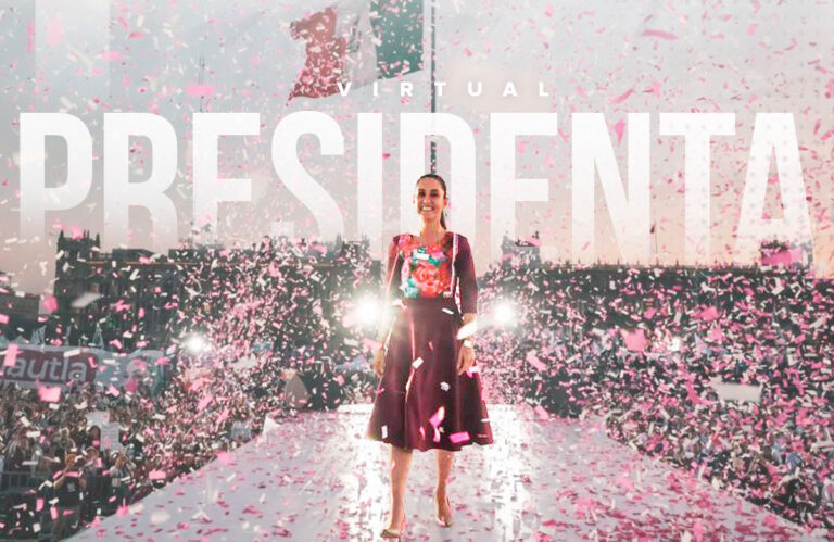 Por decisión del pueblo de México, Claudia Sheinbaum se convierte en la primera Presidenta de la República