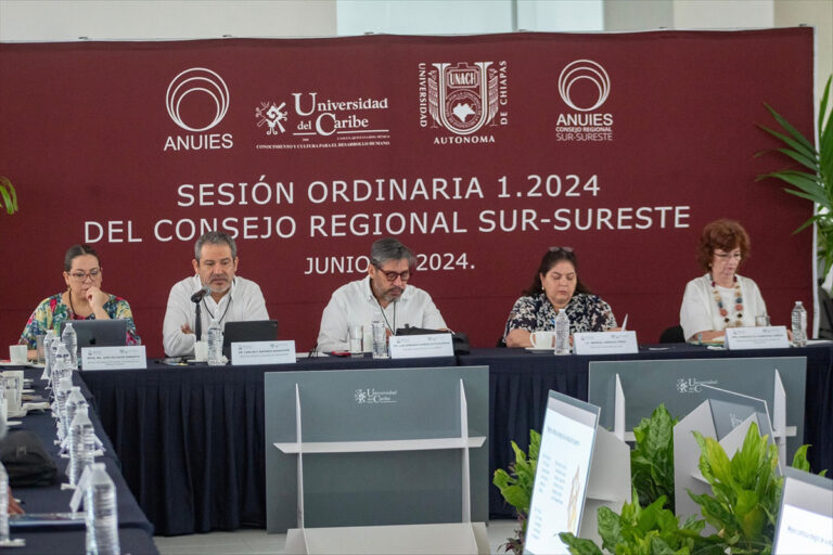 Participa UNACH en Sesión Ordinaria 2024 del Consejo Regional Sur-Sureste de la ANUIES
