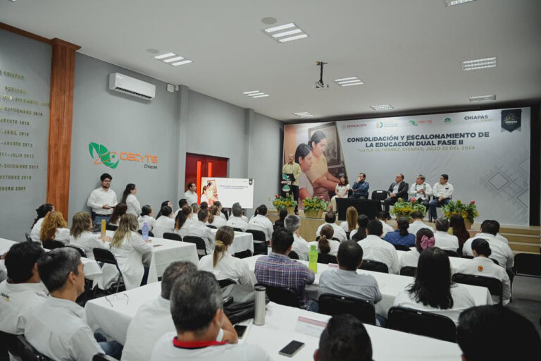 CECyTE-TBC Chiapas realiza capacitación para la consolidación la Educación Dual