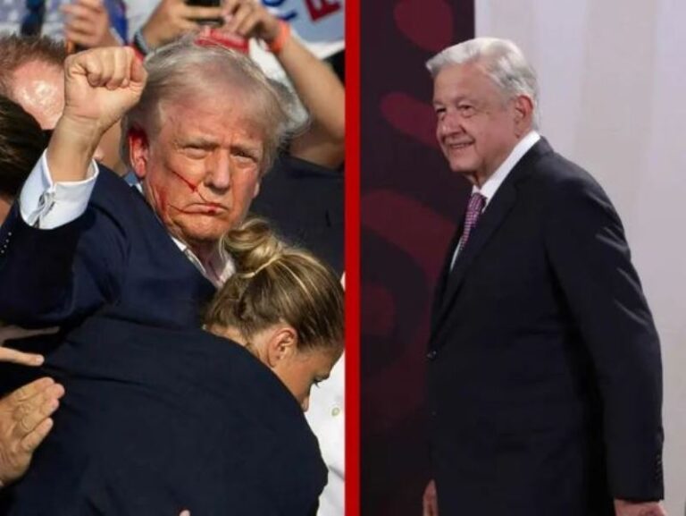 Atentado contra Donald Trump es algo reprobable, dice López Obrador