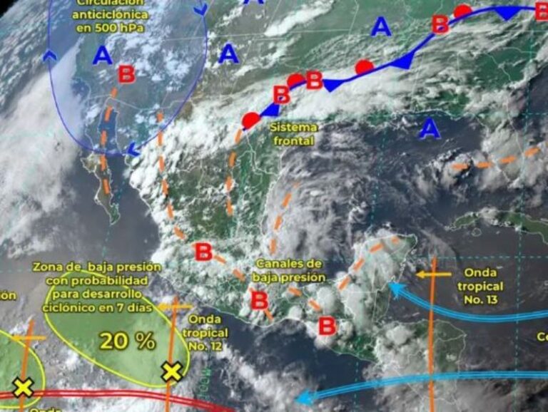 Clima México hoy 23 de julio de 2024: Se esperan lluvias, rayos, granizo y hasta torbellinos