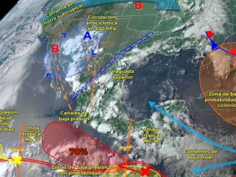 Clima México hoy 29 de julio de 2024: Se esperan lluvias fuertes, rayos y granizo