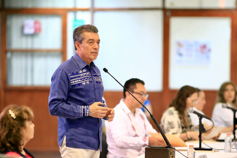 Llama Rutilio Escandón a seguir trabajando para cerrar el sexenio con finanzas sanas en beneficio del pueblo