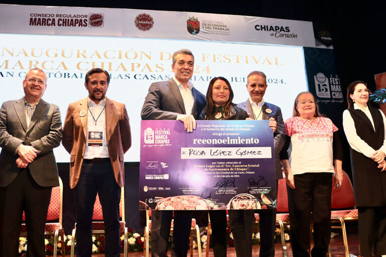 Rutilio Escandón inaugura el Festival Marca Chiapas 2024, en el marco de su 15 aniversario