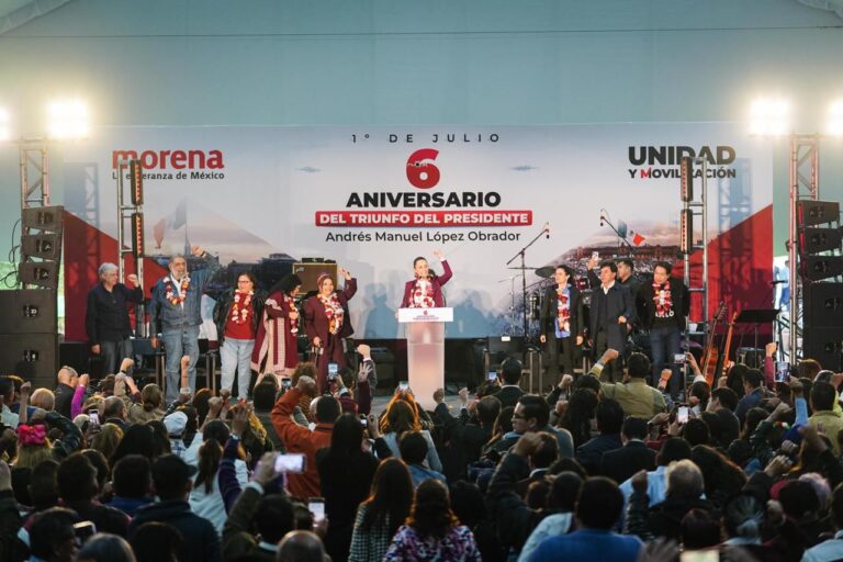 Claudia Sheinbaum convoca a salir a las plazas para dar continuidad a la 4T