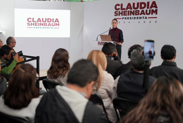 Claudia Sheinbaum presenta tres nuevas rutas del tren de pasajeros