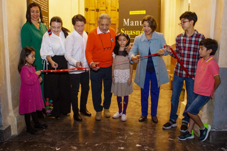 Coneculta inaugura la exposición Manuel Suasnávar, homenaje a 60 años de trayectoria