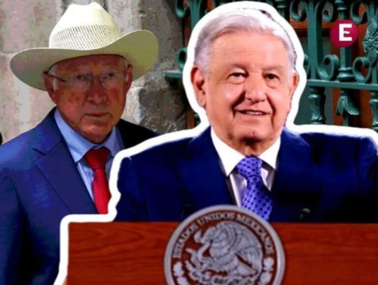 López Obrador acusa a Ken Salazar de injerencismo por dichos sobre reforma; hacen extrañamiento a embajada