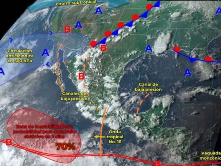 Clima México hoy 16 de agosto de 2024: Seguirán las lluvias y granizadas