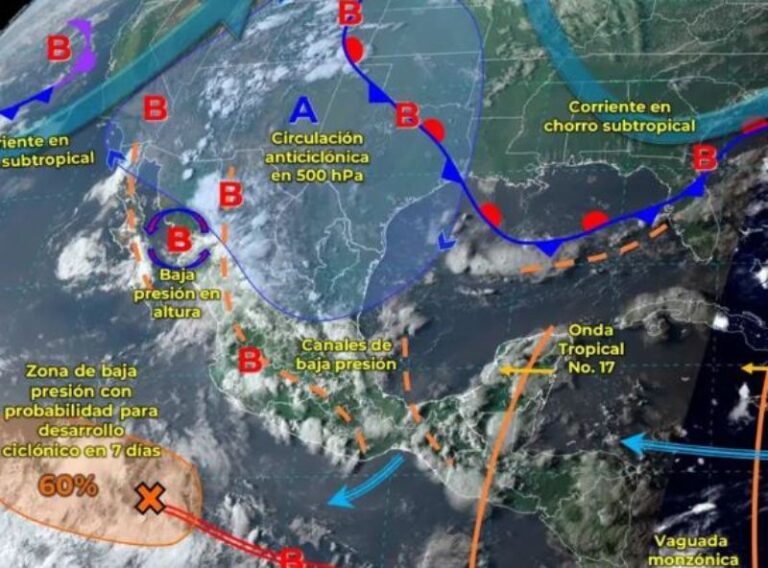 Clima México hoy 21 de agosto de 2024: Se esperan lluvias y granizadas