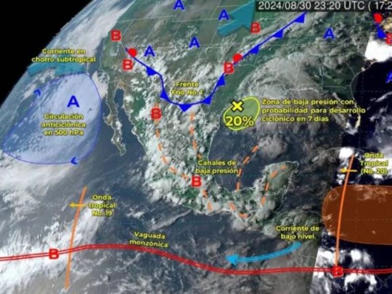 Clima México hoy 31 de agosto: Se espera frío y lluvia en casi todo el país
