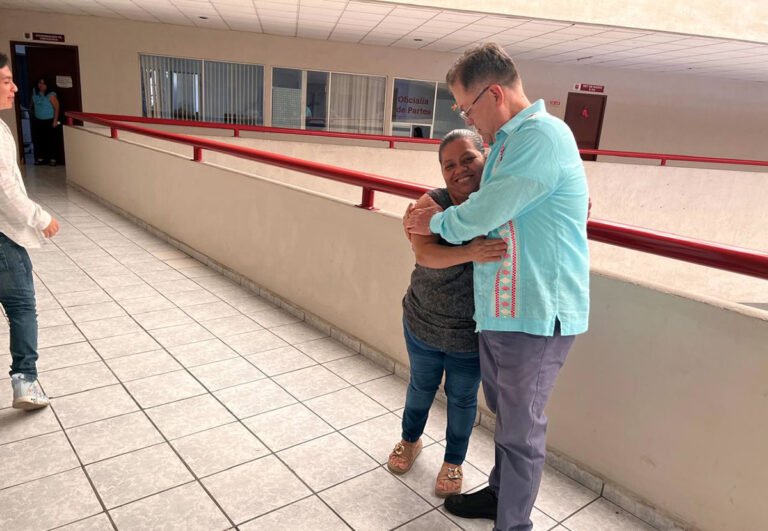 Presidente del Poder Judicial recorre instalaciones
