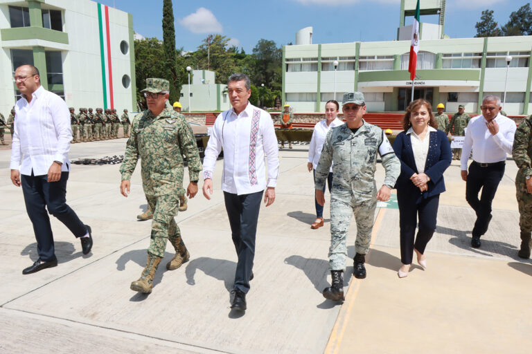 Atestigua Rutilio Escandón destrucción de 550 armas de fuego aseguradas por la Sedena