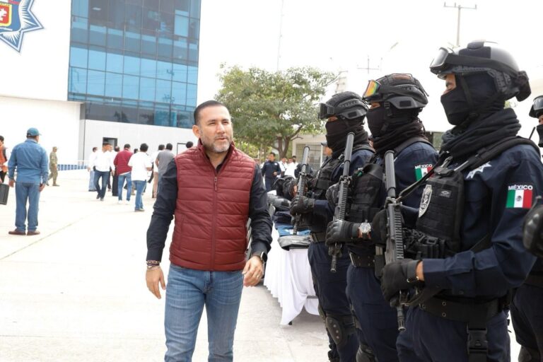 Avanza Tuxtla Gutiérrez un 92 % en el Certificado Único Policial (CUP): Aguilar Rivera