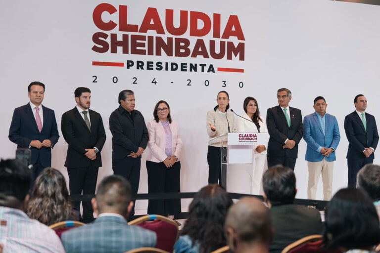 Claudia Sheinbaum define como prioridad obras e infraestructura en agua potable y carreteras