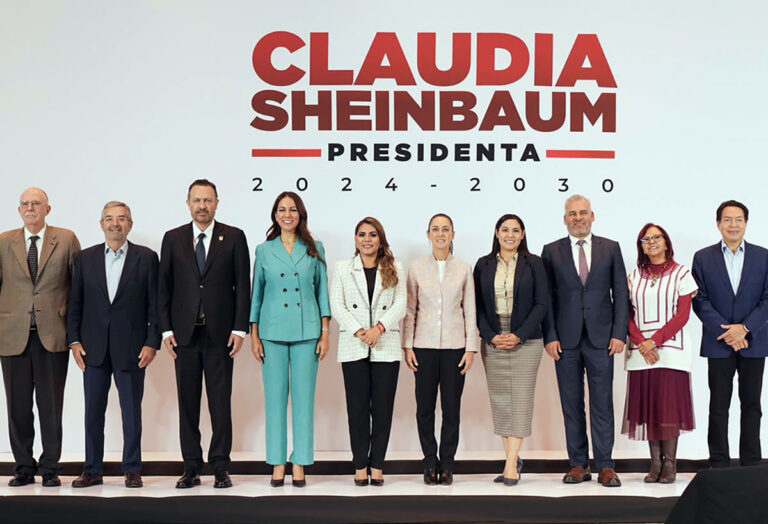 Como proyectos estratégicos, Claudia Sheinbaum y gobernadores del occidente del país plantean agua, carreteras, ferrocarriles y transporte público