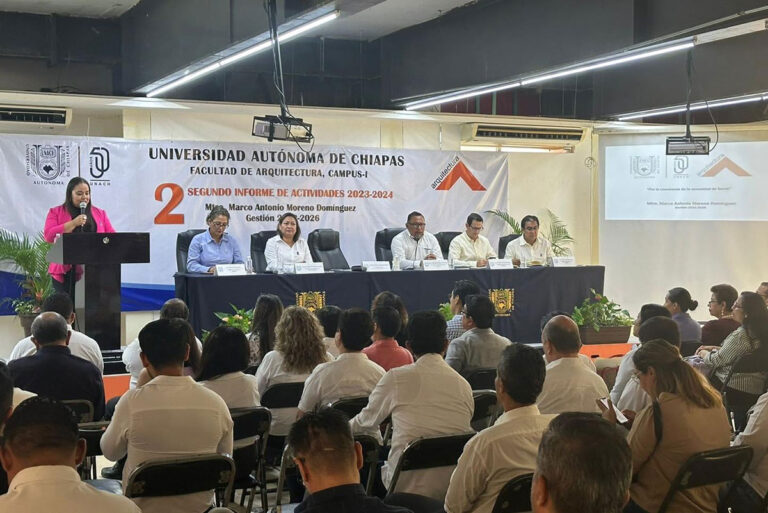 Facultad de Arquitectura de la UNACH Desarrollan investigaciones pertinentes que favorecen la vinculación y la transferencia de tecnologías