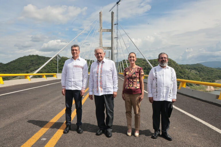 Puente La Concordia impulsado por AMLO traerá progreso, bienestar y paz social: Rutilio Escandón