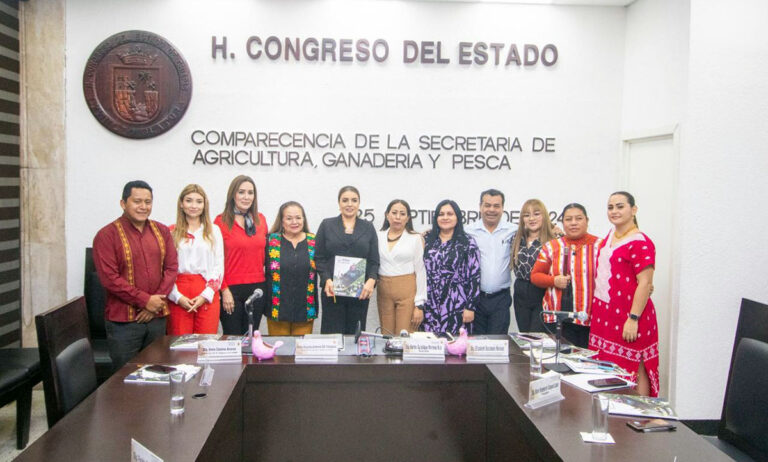Chiapas, líder en materia agropecuaria y acuícola señaló Andrea Gil Vázquez