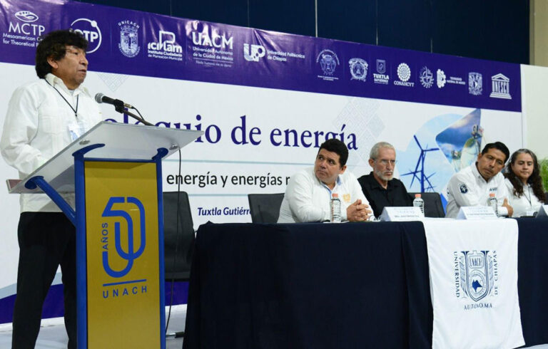 Inicia en la UNACH el Coloquio de Energía, uso actual de la energía y energías renovables