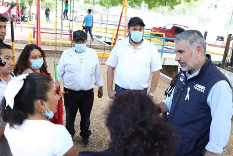 Desde la Shanká, Ángel Torres arranca rescate de parques públicos