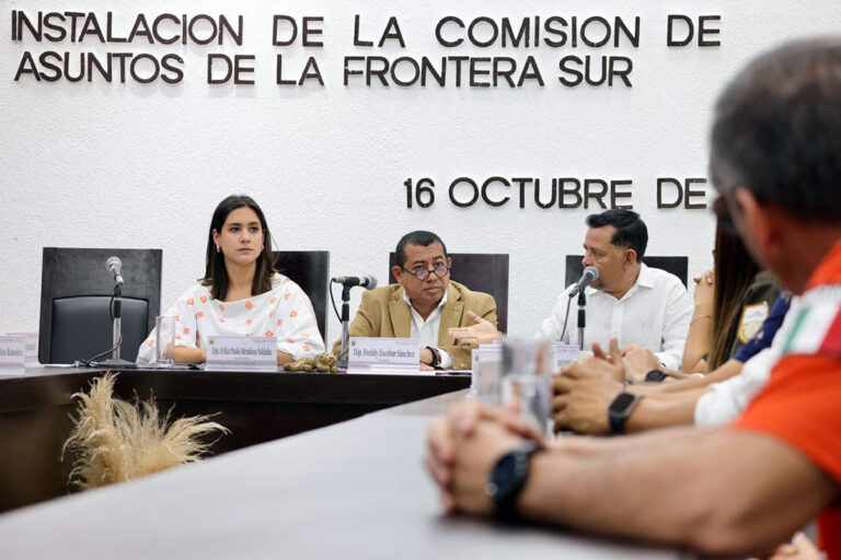 Freddy Escobar preside la Comisión de Asuntos de la Frontera Sur en la LXIX Legislatura