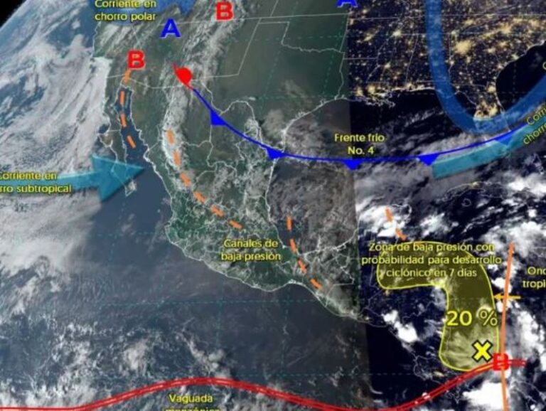 Clima México hoy 17 de octubre de 2024: Frentes fríos provocarán heladas