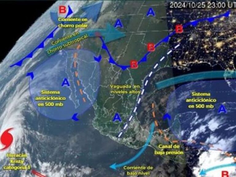 Clima México hoy 26 de octubre de 2024 prevé lluvia y nieve