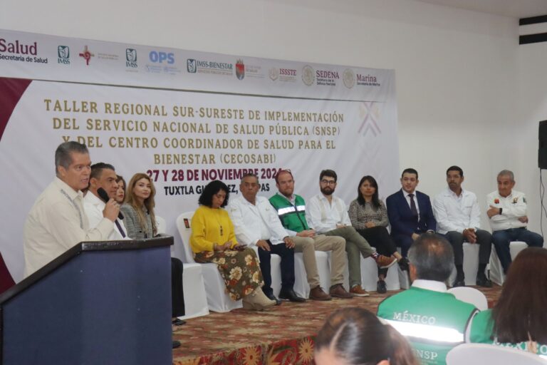 Con la implementación del Servicio Nacional de Salud Pública se reducen las brechas en salud en Chiapas