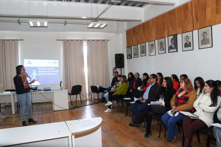 Imparten plática sobre ‘Derechos de las Mujeres a una Vida Libre de Violencia’