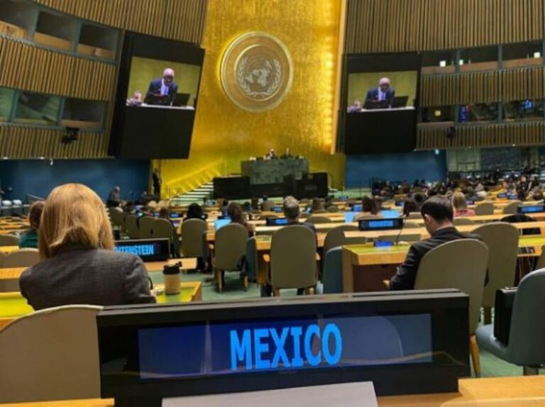 México impulsa histórica resolución en la ONU contra crímenes de lesa humanidad
