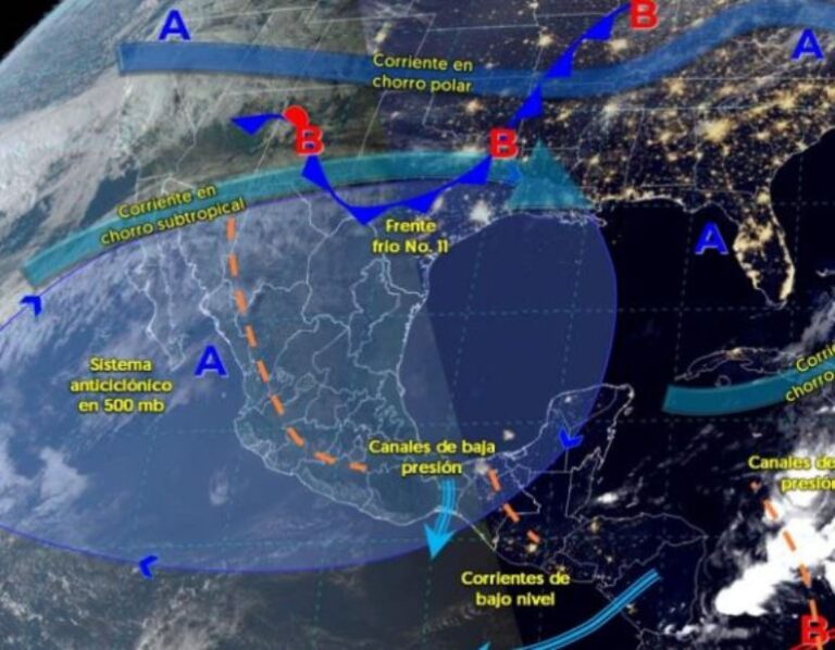 Clima México hoy 26 de noviembre de 2024: Llega el frente frío 11