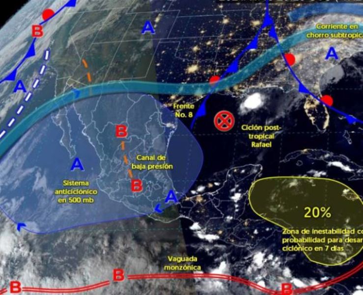 Clima en México este 11 de noviembre de 2024: Se espera ambiente muy caluroso