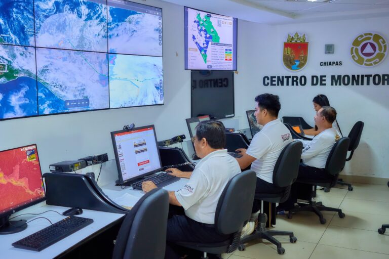 Pide PC Chiapas reforzar medidas de autoprotección ante pronóstico de lluvias