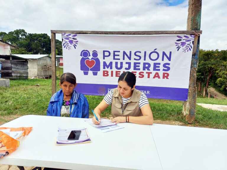 En noviembre en Chiapas continúa el registro a la Pensión Mujeres Bienestar: MON