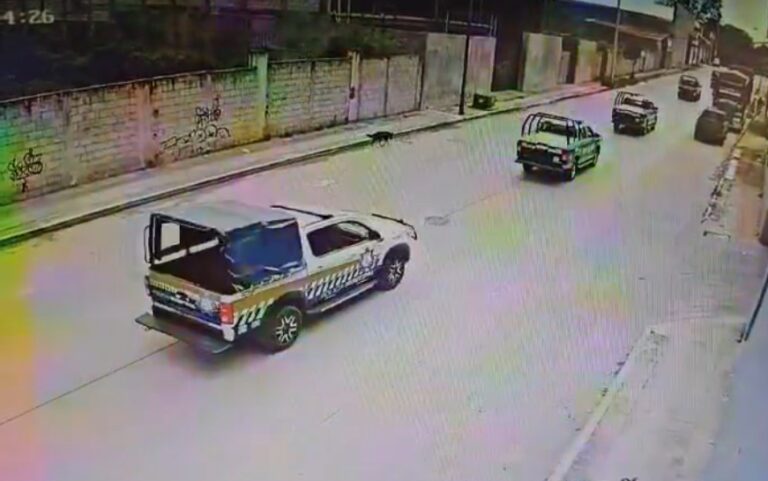 Revelaría video que policías no ‘aventaron’ patrulla a motociclista en San Cristóbal