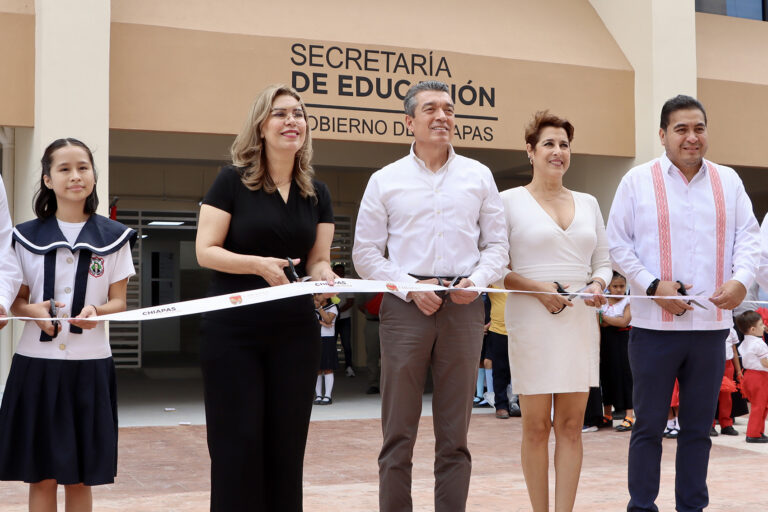 Rutilio Escandón inaugura edificio administrativo de la SE